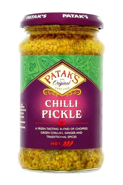 Green Chilli Pickle - Patak's 283g.